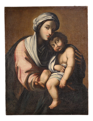 Madonna and Child, 1720, Oil Painting on Canvas