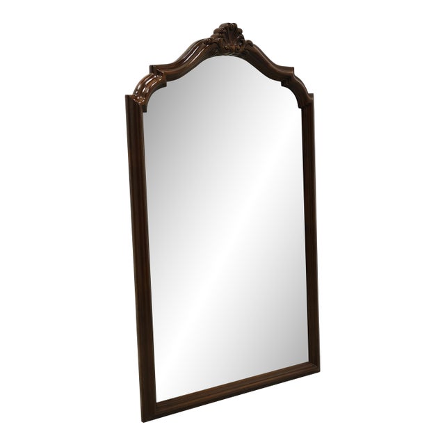Century Cardella Collection Cherry Italian Provincial Beveled Wall Mirror - B For Sale