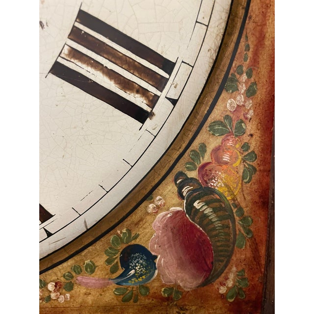 Antique George III Oak and Mahogany Longcase Clock, 1800s For Sale - Image 16 of 18