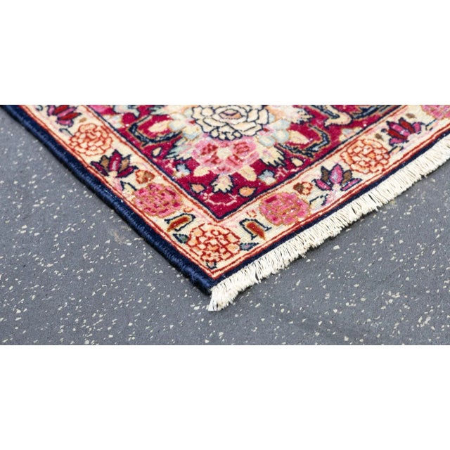 Antique Lavar Kerman Rug 4'6'' X 6'7'' For Sale In New York - Image 6 of 12