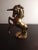 Gold 1970s Solid Brass Galloping Unicorn Sculpture For Sale - Image 8 of 9