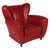 Vimportant and highly sculptural italian art deco club armchair, attributed to guglielmo ulrich, italy, circa 1940. the...