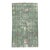 Mid 20th Century Shabby Chic Green Zeki Muren Turkish Deco Rug For Sale
