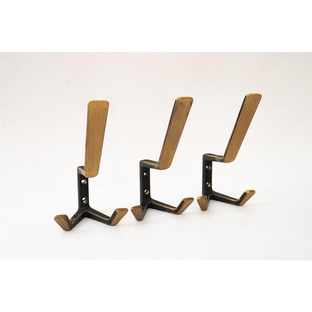 Metal Hooks by Hertha Baller, 1950s, Set of 3 For Sale - Image 7 of 8