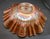 Glass Fenton Marigold 1910 Carnival Art Glass Stippled Rays 3-1 Ruffled Edge Serving Bowl Candy Dish For Sale - Image 7 of 9