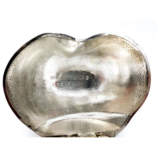 Mid-Century Silver-Plated Snail Caviar/ Butter Dish With Glass Liner & Spoon – Whimsical / Hollywood Regency For Sale - Image 12 of 12