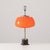 Mid-Century Modern Orange Glass Table / Desk Lamp attributed to Oscar Torlasco for Lumi, 1960s For Sale - Image 3 of 18