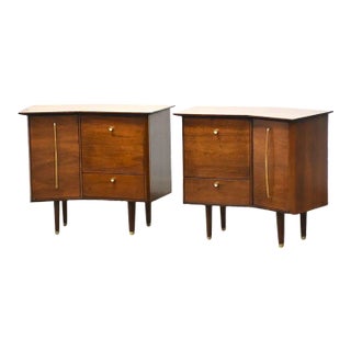 1960s Helen Hobey for Baker Nightstands - a Pair For Sale