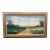 Vintage 1974 Texas Bluebonnet Landscape Original Painting by l.b. Mackrell, Framed For Sale