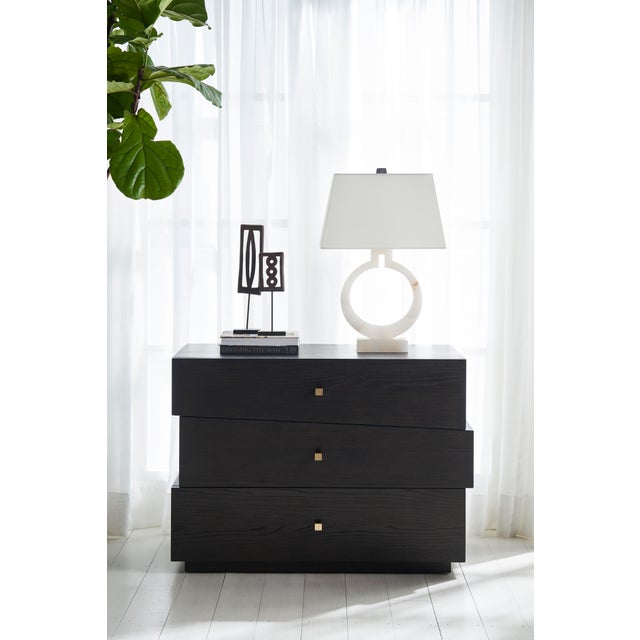 Not Yet Made - Made To Order Century Furniture Cadence Three Drawer Chest - Mocha For Sale - Image 5 of 5