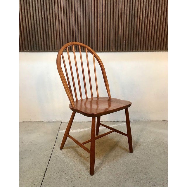 This high-quality Danish chair was designed by Erik Ole Jørgensen and was manufactured by Term Stole during the 1960s. The...