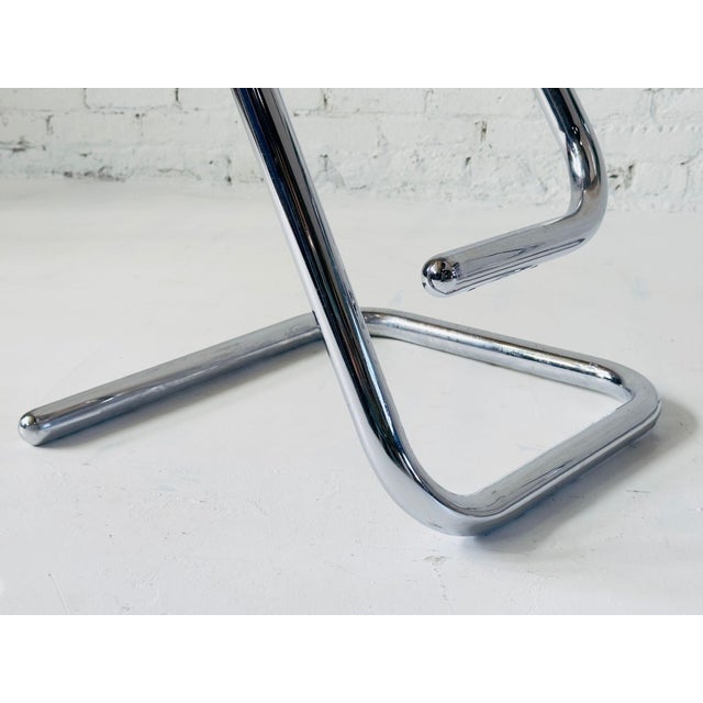 Set 3 Lucite and Chrome Barstools by Luigi Bardini for Miniforms Italy, 1970 For Sale - Image 10 of 10