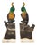 Bookends with Cockatoos, Set of 2 For Sale