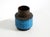 Bitossi Rimini Blue Ceramic Vase by Aldo Londi for Bitossi, Italy, 1960s For Sale - Image 4 of 15