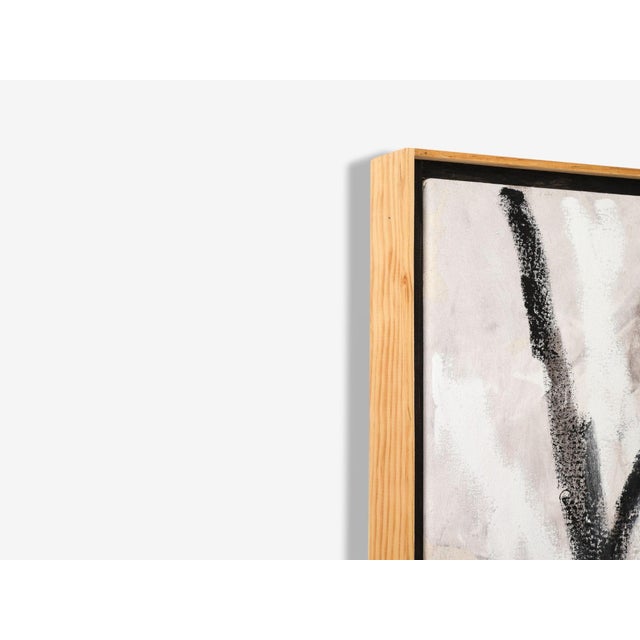 Textile Kathi Robinson, Contemporary, Acrylic, Oil, Large Abstract Painting, Usa, 21st C For Sale - Image 7 of 10