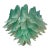 Scenographic Green Felci Murano Glass Style Chandelier by Simoeng For Sale - Image 9 of 9