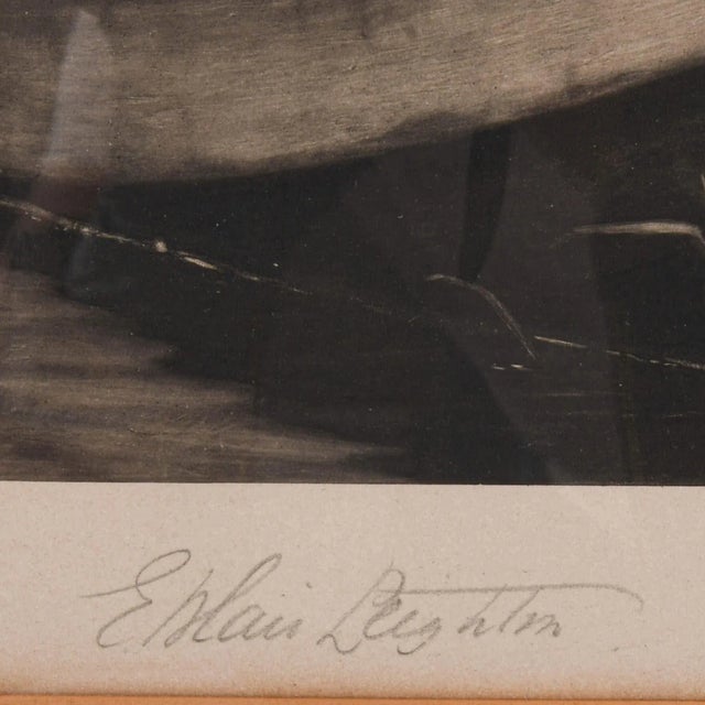 Early 20th Century Edmund B. Leighton "Lay Thy Sweet Hand in Mine and Trust in Me" Lithograph For Sale - Image 5 of 11