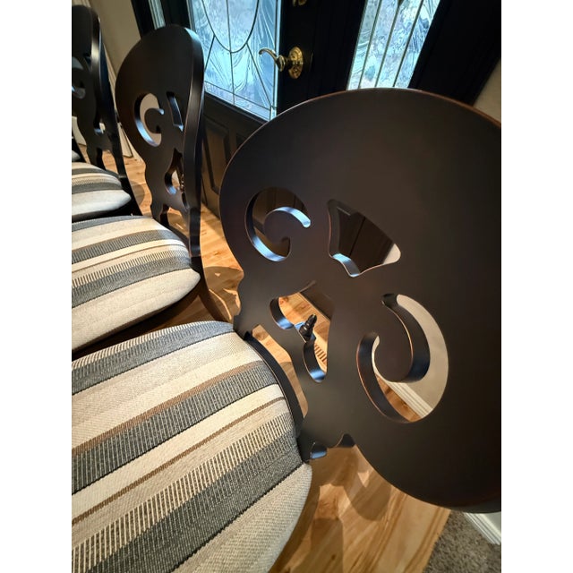 Arhaus Dining Chairs - Set of 4 For Sale - Image 10 of 12