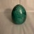 Mid 20th Century Porcelain Malachite Egg For Sale - Image 4 of 4