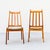 Vintage Danish Modern Mid Century Teak Slat Back Dining Chairs For Sale - Image 10 of 15