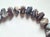 Contemporary Botswana Agate Garnet Necklace With Fire Agate Clasp For Sale - Image 3 of 7