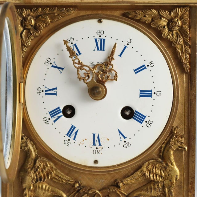Table Clock from La Vallée Manufacture For Sale - Image 3 of 11