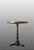 Assembled bistro table, base circa 1900 and ceramic tabletop from the 1970s Bistro table consisting of an antique cast-...