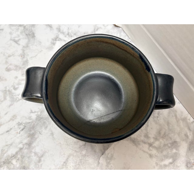 Vintage Earthy Farmhouse Stoneware Bowls, Set of Eight For Sale - Image 4 of 9