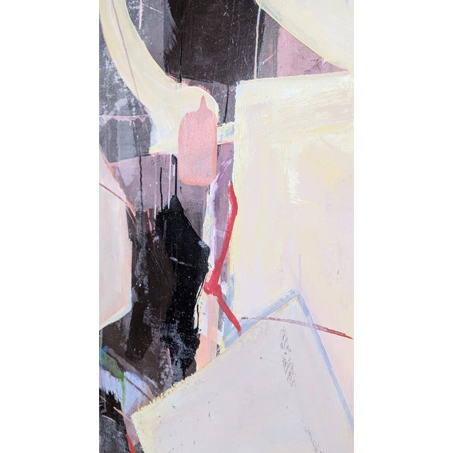 1960s Monumental Double-Sided Abstract Studio Painting, American Modernist For Sale In San Francisco - Image 6 of 10
