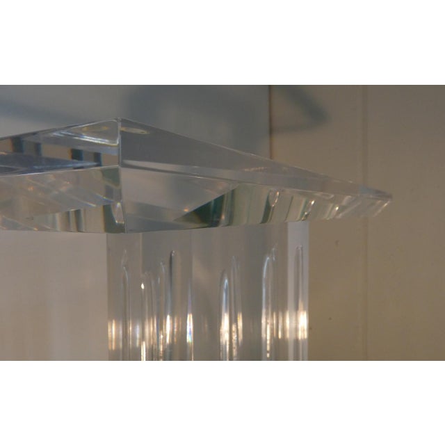 Vintage Sculptural Base for Acrylic Glass Table, Italy, 2000 For Sale - Image 8 of 16