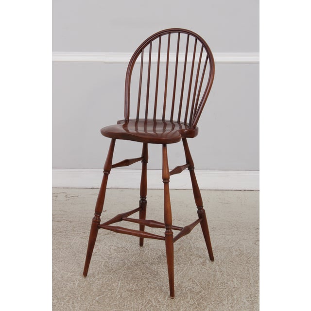 Age: Approx: 25 Years Old Details: Cherry Shaped Saddle Seats Mortise Construction High Quality Construction Mixed Wood...