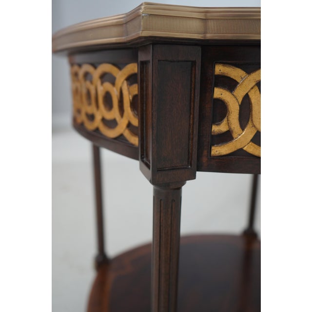 Pair Theodore Alexander Althorp 50173 Lamp Tables For Sale - Image 14 of 16