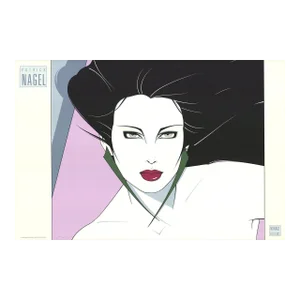 1986 Patrick Nagel 'Commemorative #15' Serigraph