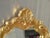 Vintage French Provincial Gold Syroco Style Wall Mantle Mirror For Sale - Image 11 of 16