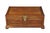 Campaign 20th Century British Colonial Campaign Style Cherry Coffee Table Blanket Chest For Sale - Image 3 of 13