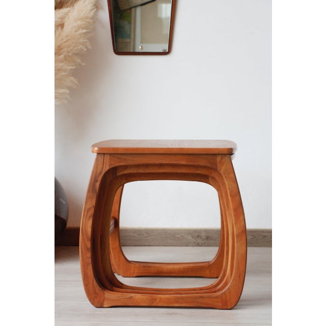 Vintage Teak Nesting Tables from Nathan, 1960s, Set of 3 For Sale - Image 13 of 18