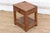 Small Antique Colonial Teak End Table For Sale In Los Angeles - Image 6 of 7