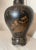 Antique Hand Carved Chinese Lacquered Heavy Wood Brass Electric Table Lamp Light For Sale In New York - Image 6 of 17
