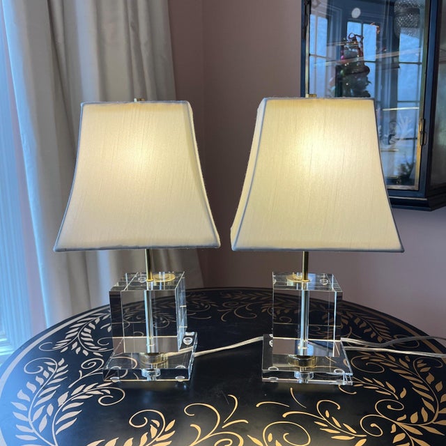 This beautiful pair of crystal accent lamps by Victoria Hagan in her Perfect Pieces collection tha was a partnership with...
