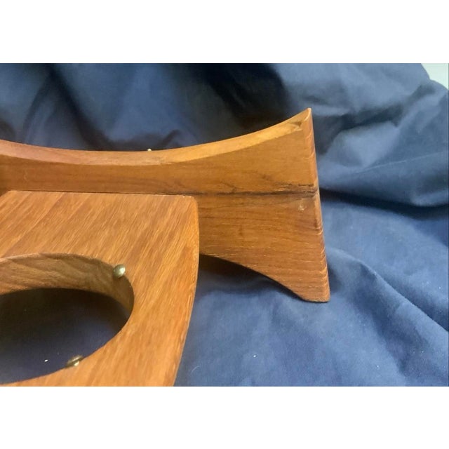 VTG Dansk Teak Warming Pan Chafing Dish Jens Quistgaard JHQ Danmark Denmark For Sale - Image 14 of 14