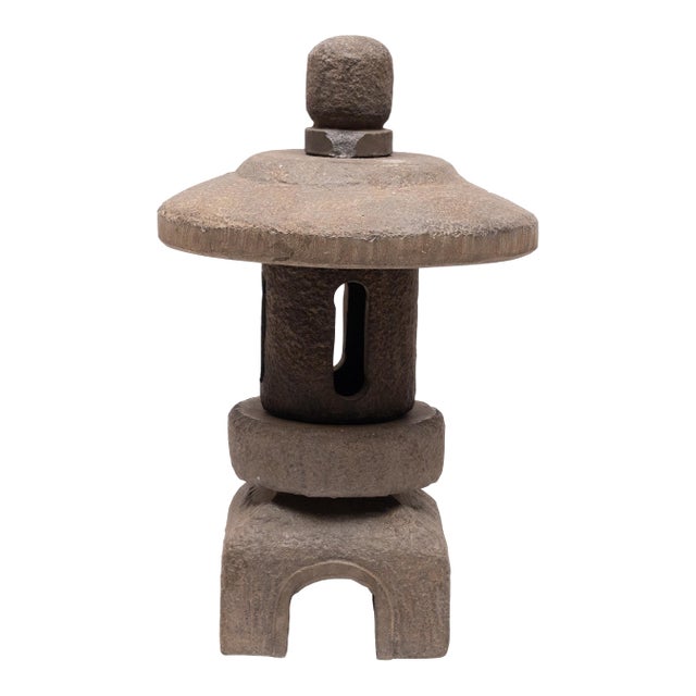Petite Chinese Stone Table Lantern For Sale