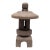 Petite Chinese Stone Table Lantern For Sale
