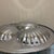 Traditional Vintage Regency Style Silver Tone Triple Shell Divided Serving Tray With Stylized Handle For Sale - Image 3 of 5