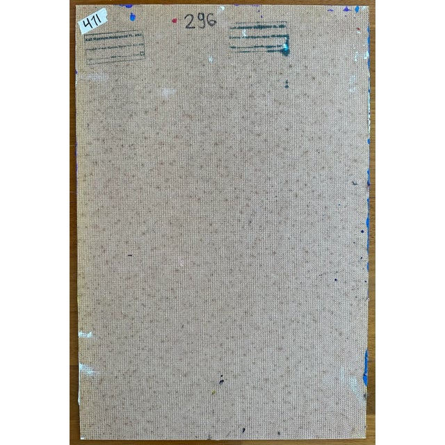 1980s Original 1984 Peter Keil Painting For Sale - Image 5 of 5