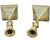 Late 19th Century Handcrafted Well-Detailed Italian Brass Candlesticks- S/2 For Sale - Image 4 of 6