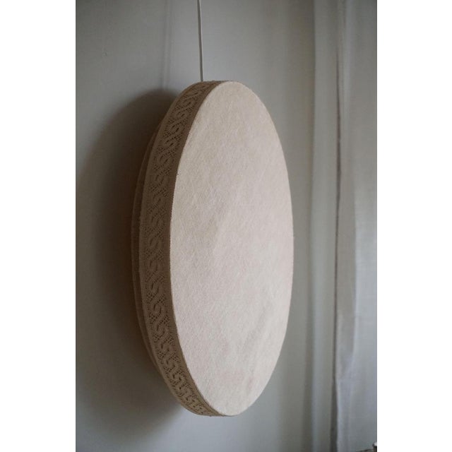 1950s Mid-Century Modern Swedish Ceiling in Linen, 1950s For Sale - Image 5 of 18