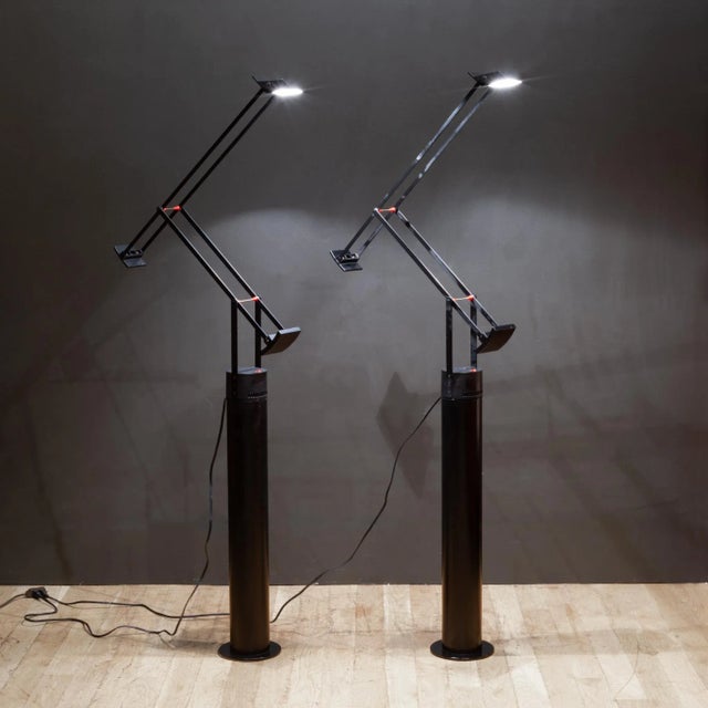 ABOUT Price is per lamp. One has sold. One is available. A display of aesthetic and functional balance, Tizio remains a...