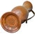 Copper Early 20th Century Handmade Moroccan Copper Vase W/ Brass Handle For Sale - Image 8 of 8
