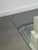Glass Travertine and Glass Coffee Table by Willy Ballez For Sale - Image 7 of 10