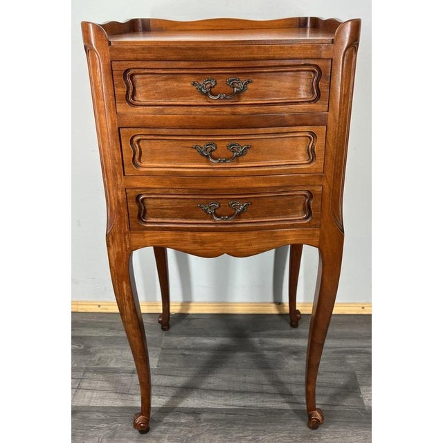 Vintage French Bedside Tables, Set of 2 For Sale - Image 6 of 11